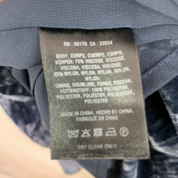 Anthropologie Floreat Crinkle Velvet Shift Dress - Picture 2 of 7